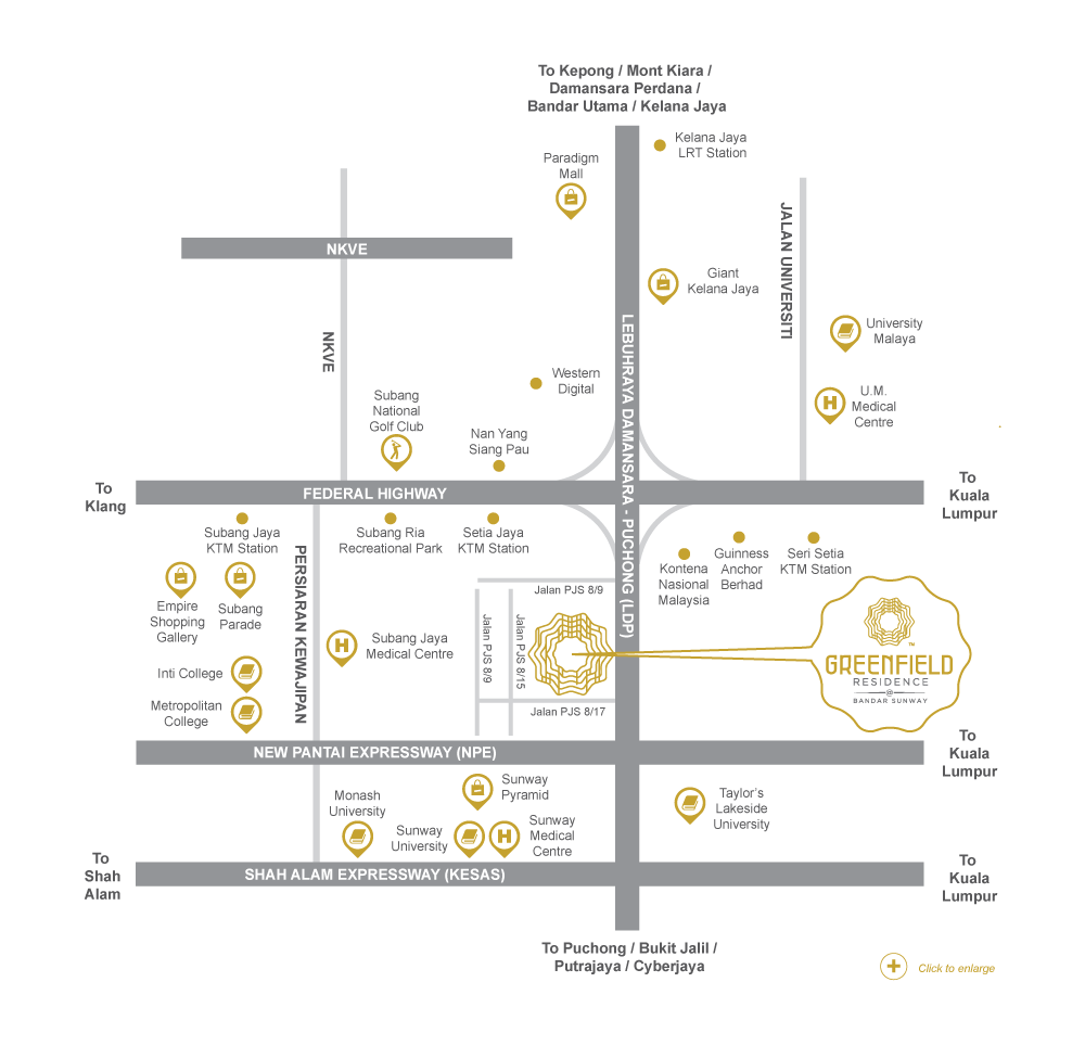 Greenfield Residences | Location