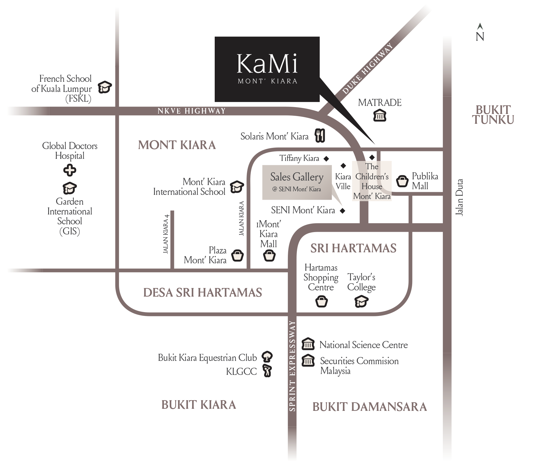 KaMi Mont Kiara | Location