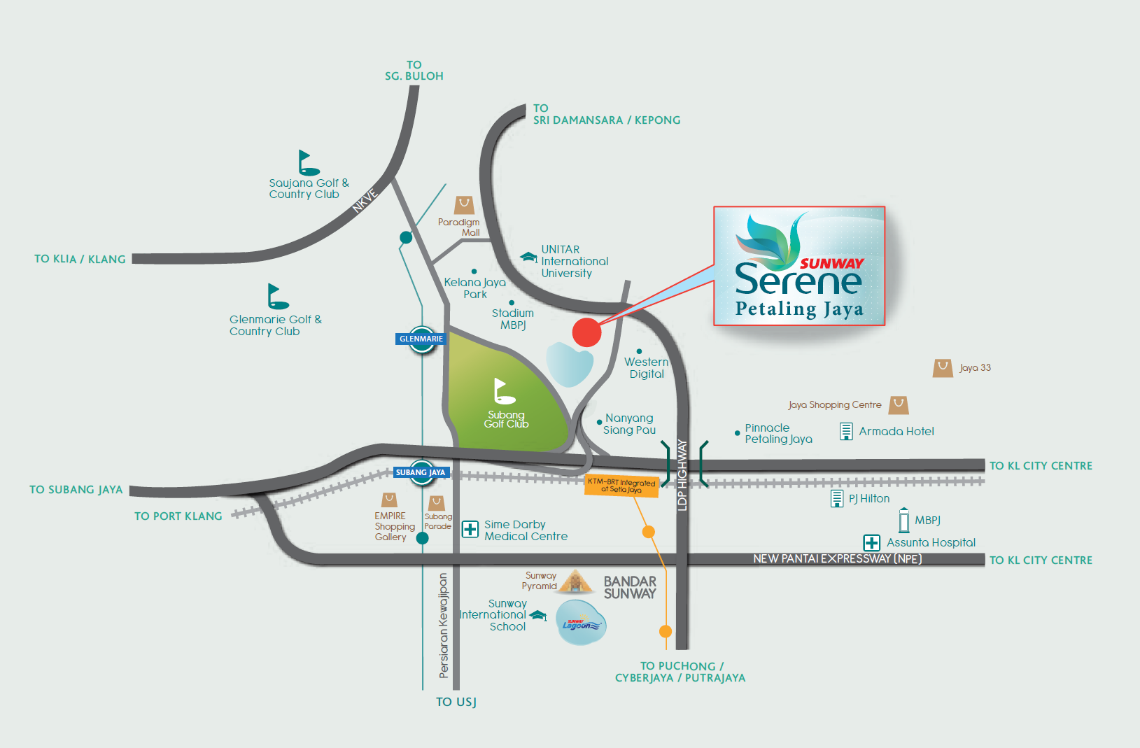 Sunway Serene |  Location